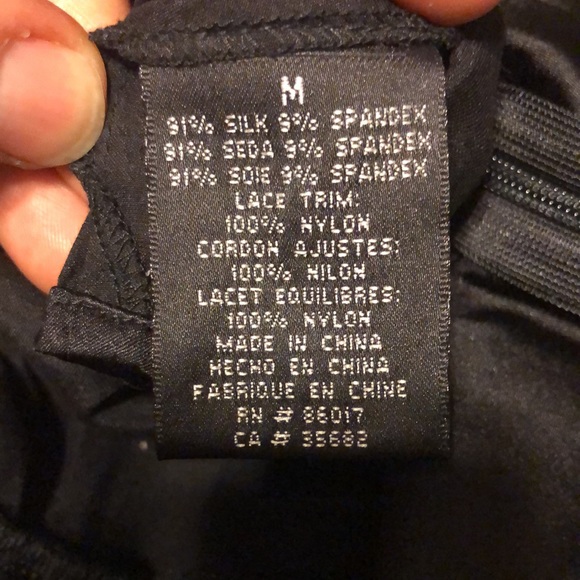 NEW Gorgeous Black BeBe beaded Camisole - Picture 5 of 5